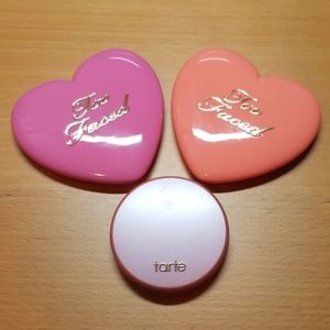Too faced Love flush & Tarte blush set